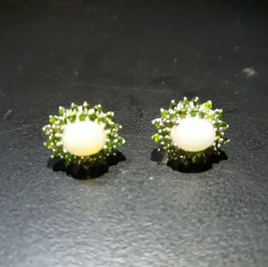 Opal and Gemstone Earrings c5